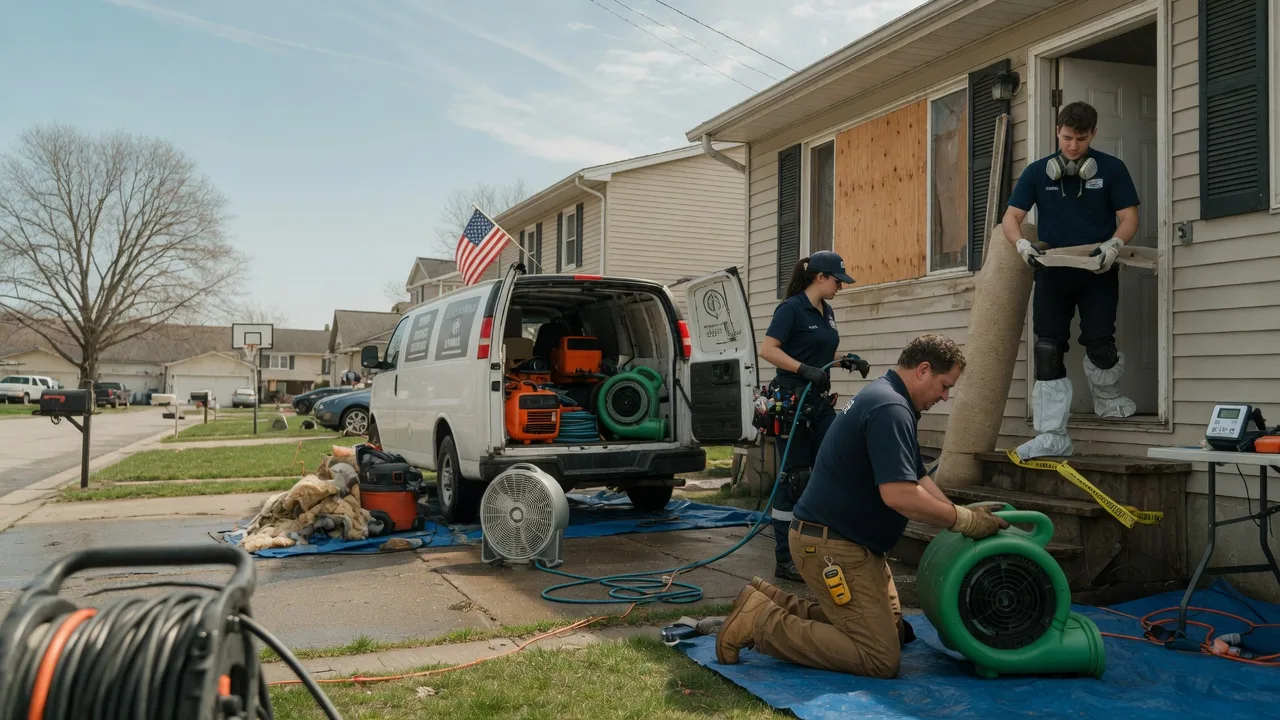 Water Damage Restoration in Marion, KS near me